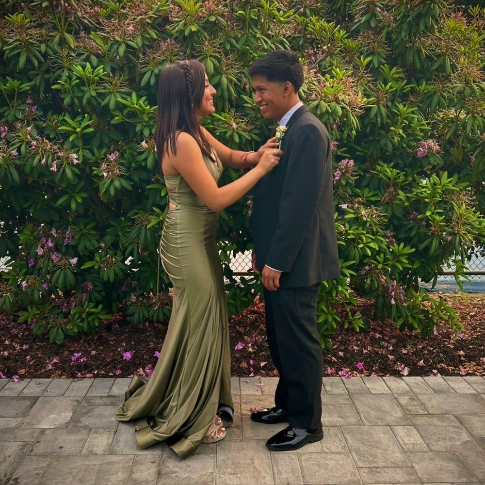 Sage Green Prom Dress for Sale :)